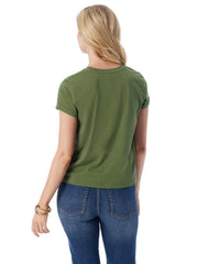 Valeriya Tee - Bronze Green