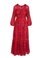 Sasha Maxi Dress - Outlined Blossoms