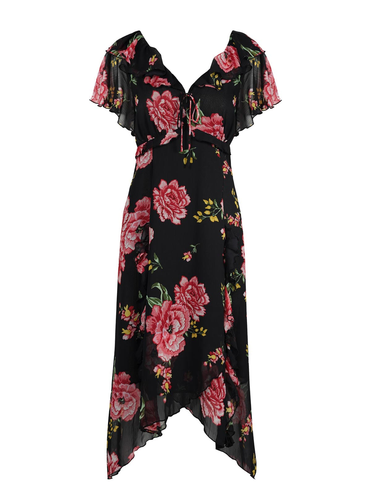 Maila Maxi Dress - Sketchy Roses