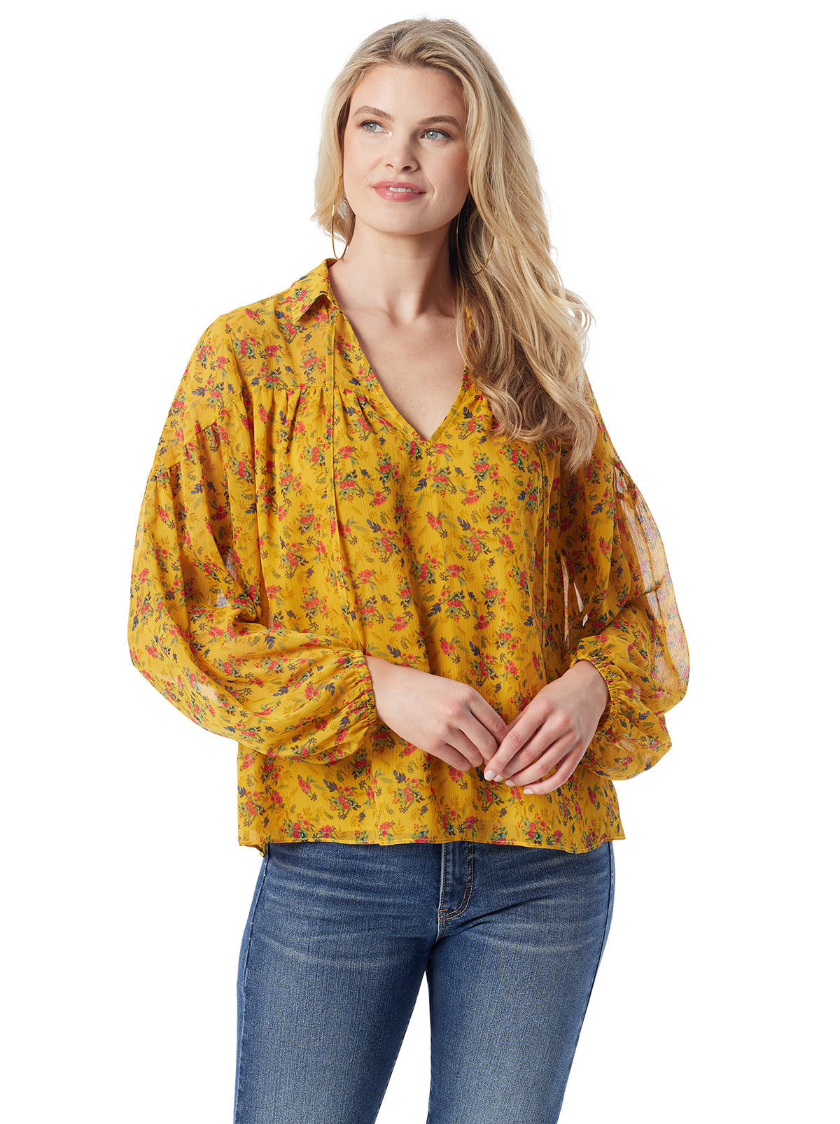 Doris Blouse - Festive Bunches