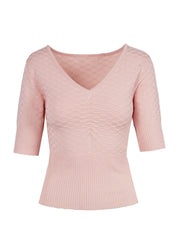 Imani Top - Silver Pink