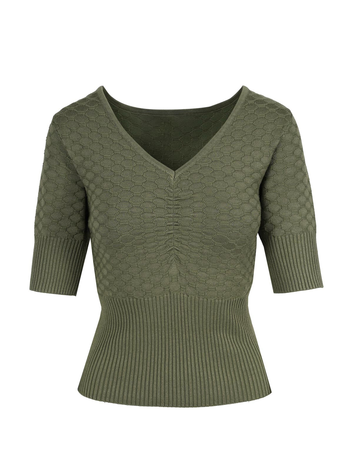 Imani Top - Bronze Green
