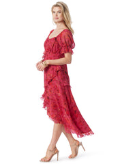 Monique Dress - Outlined Blossoms