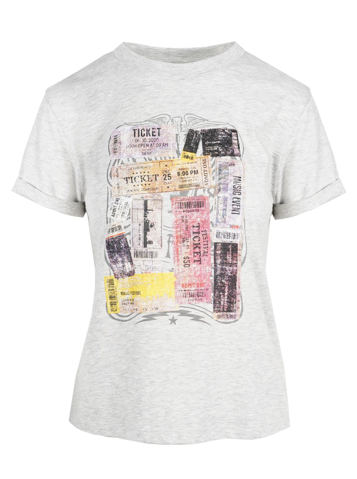 Ike Tee - Light Heather Grey