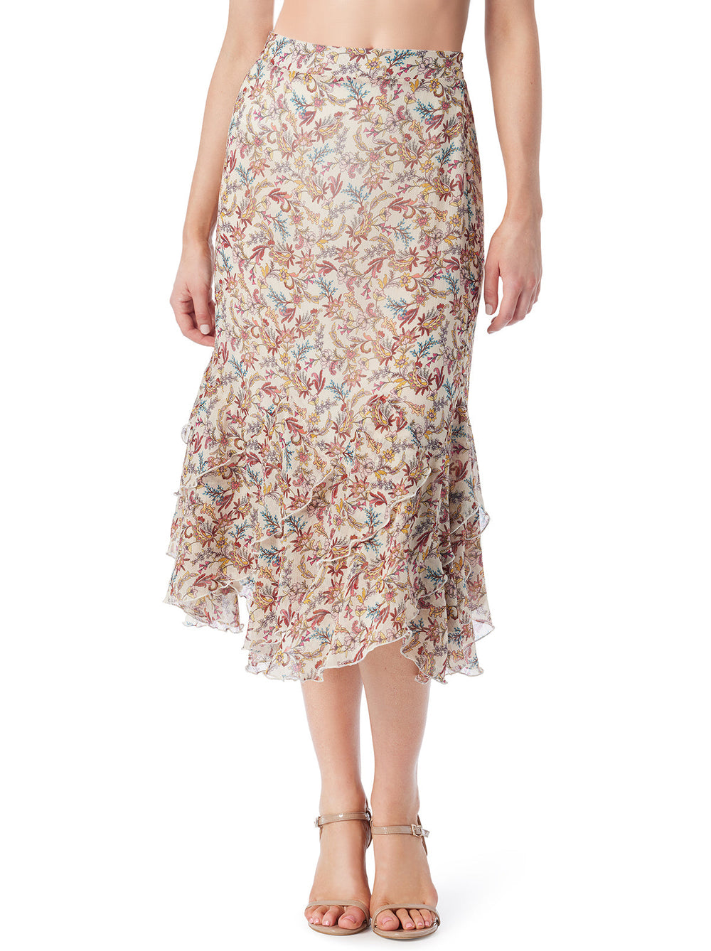 Erie Skirt - Cartoon Florals