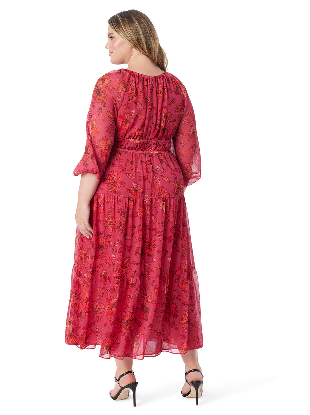 Adeline Maxi Dress - Outlined Blossoms