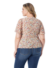 Katrin Blouse - Cartoon Florals