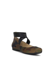 Mandalaye Ballet Flat - Forest Camo