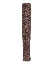 Mistia Over The Knee Boot - Leopard