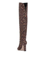 Mistia Over The Knee Boot - Leopard