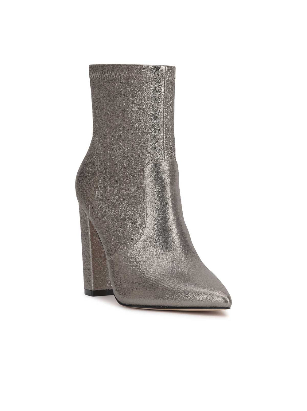 Narelle Pointed Toe Bootie - Pewter