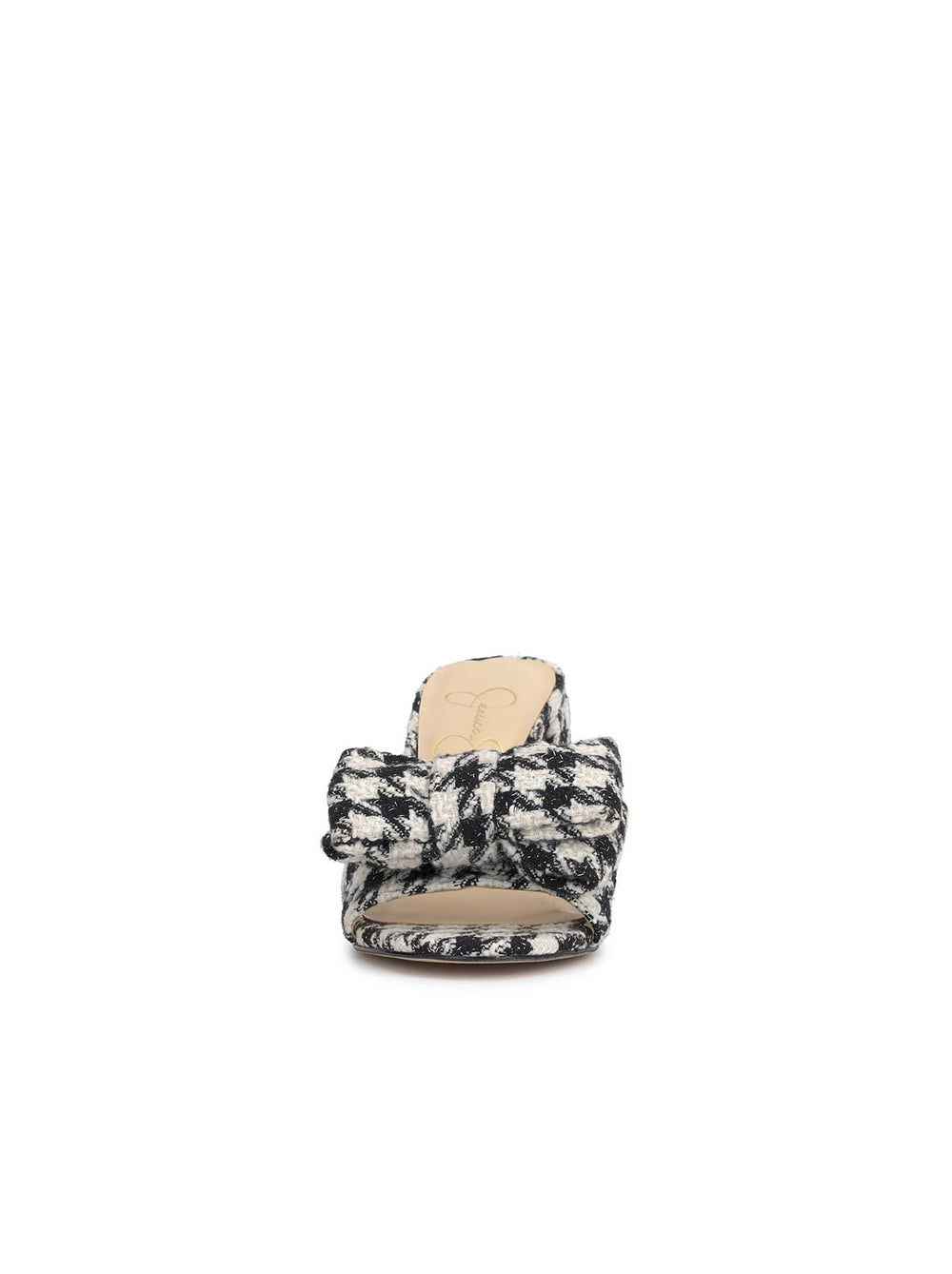 Romilda Block Heel Sandal - Black/White