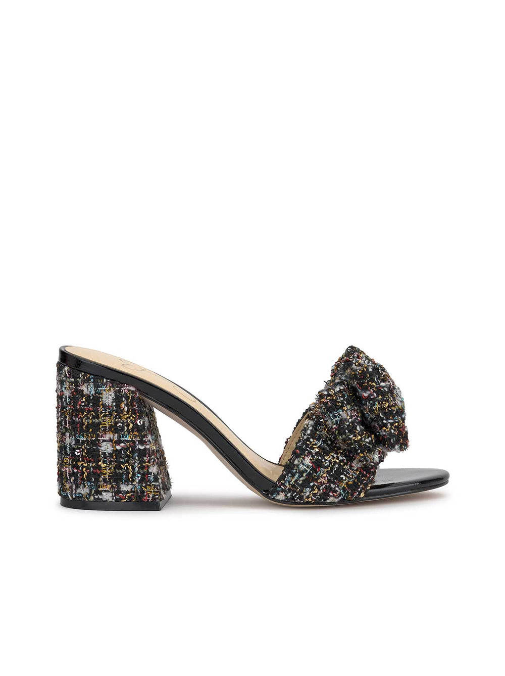 Romilda Bow Sandal - Tweed Sparkle