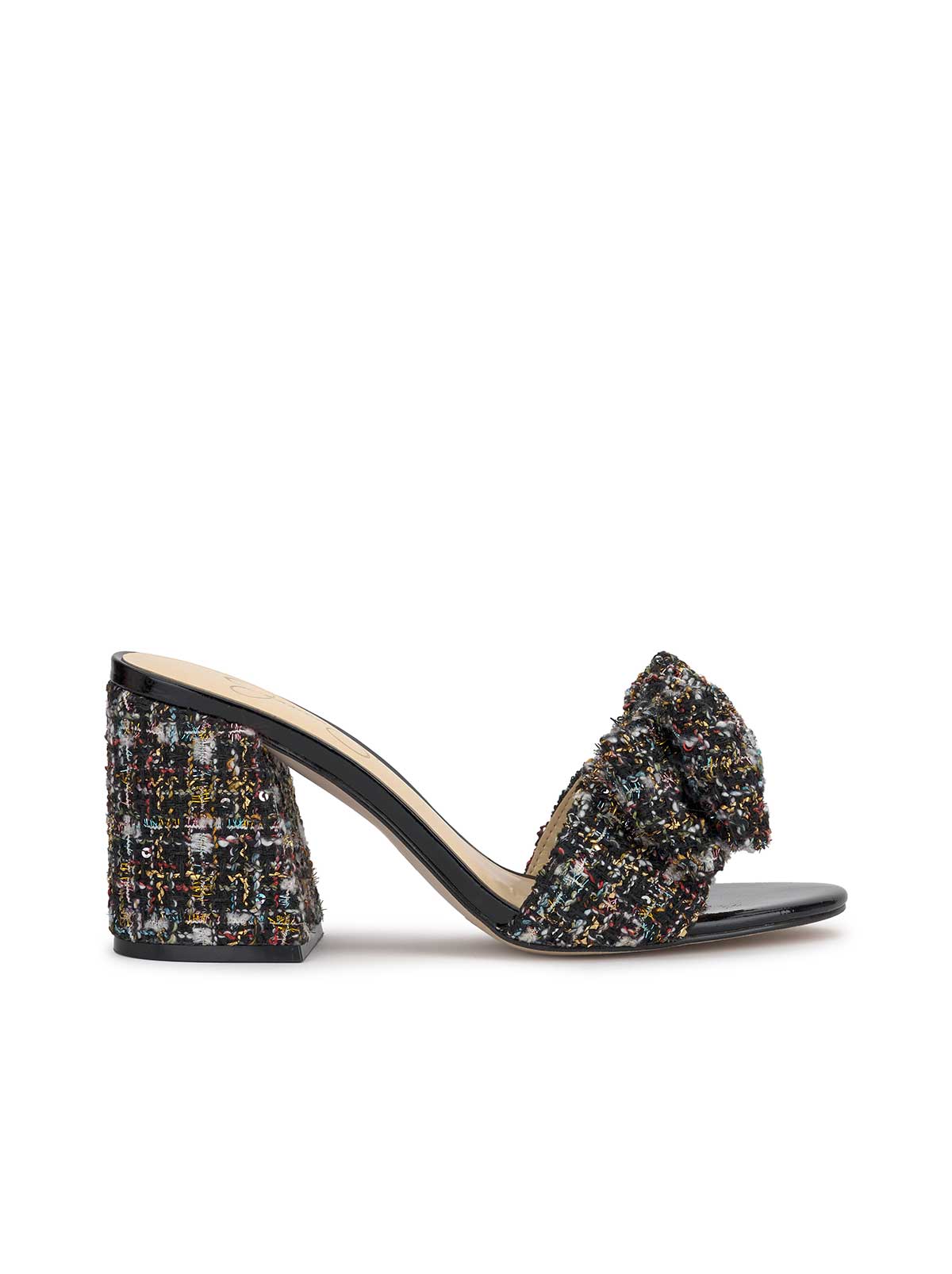 Romilda Bow Sandal - Tweed Sparkle