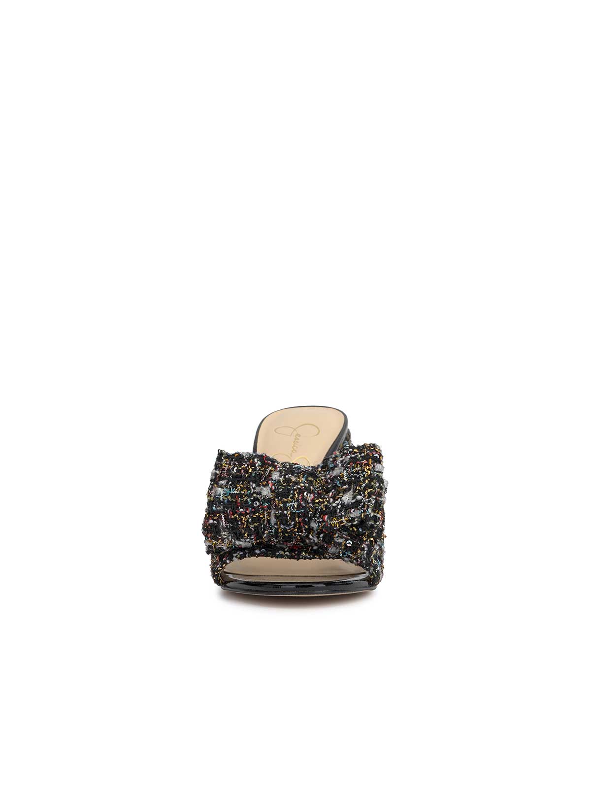 Romilda Bow Sandal - Tweed Sparkle