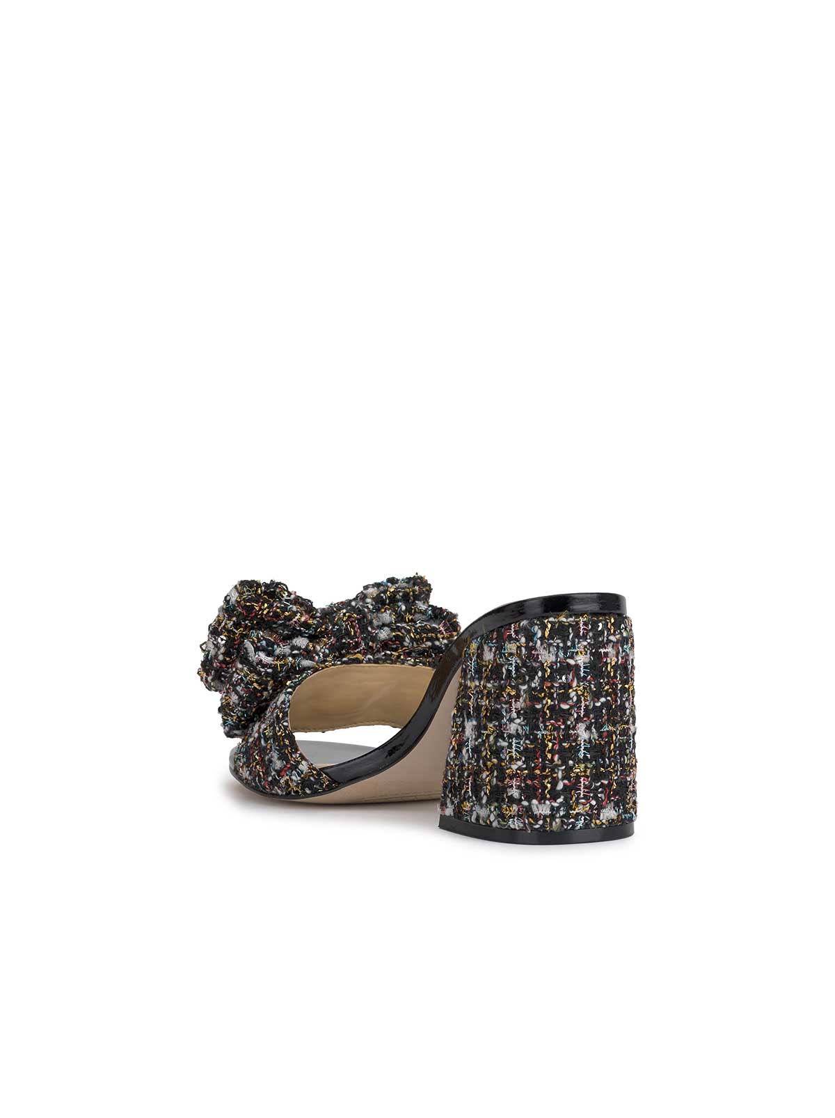 Romilda Bow Sandal - Tweed Sparkle