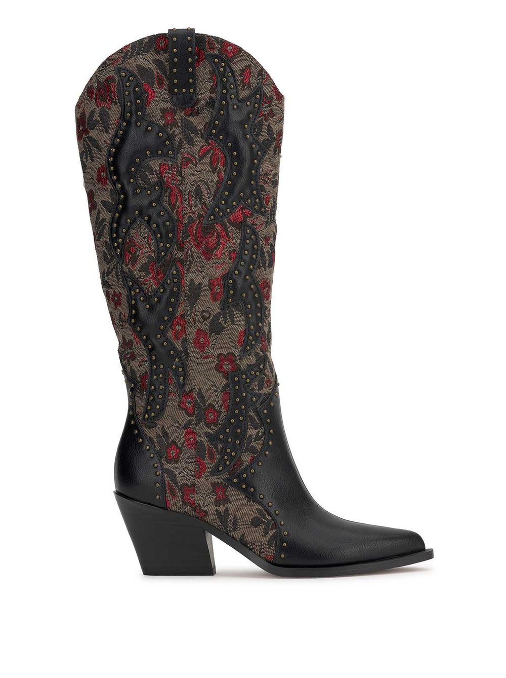 Zaikes Western Boot - Rosette Tapestry