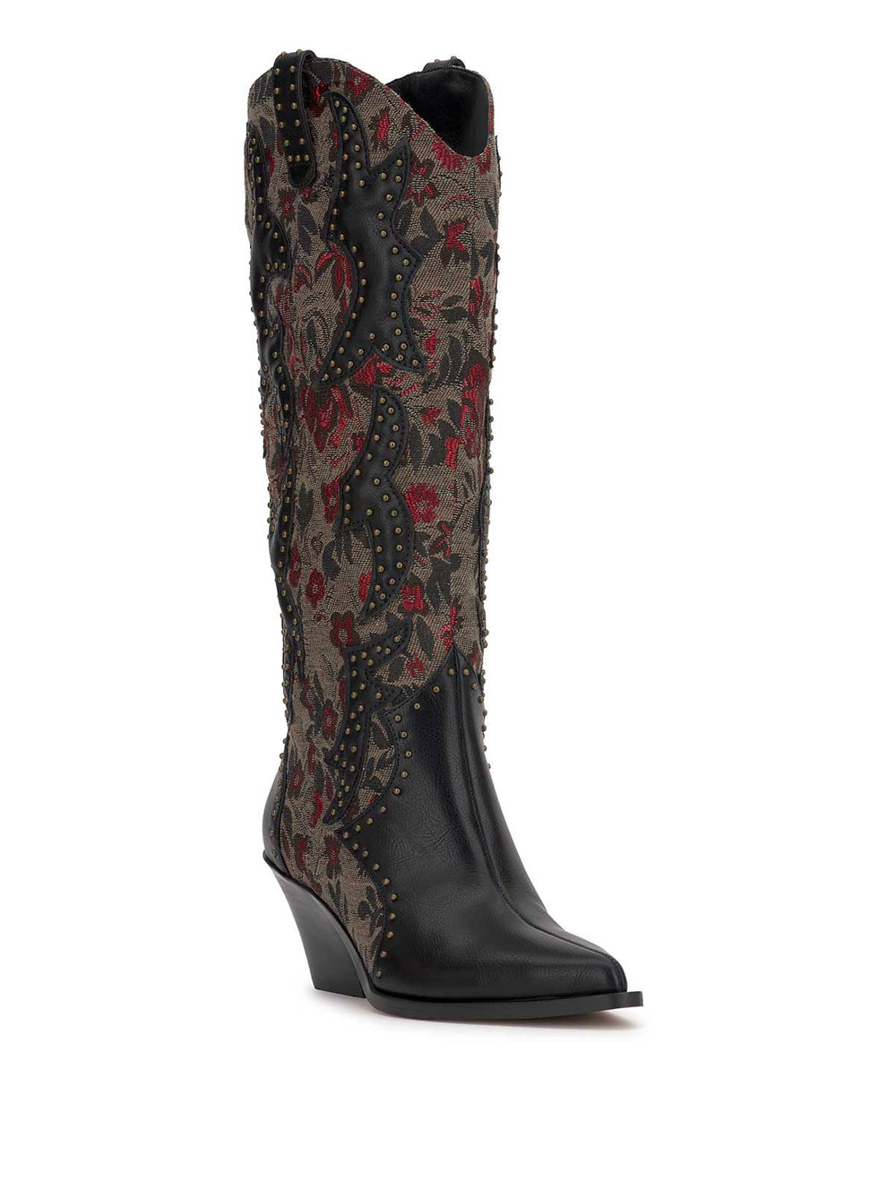 Zaikes Western Boot - Rosette Tapestry