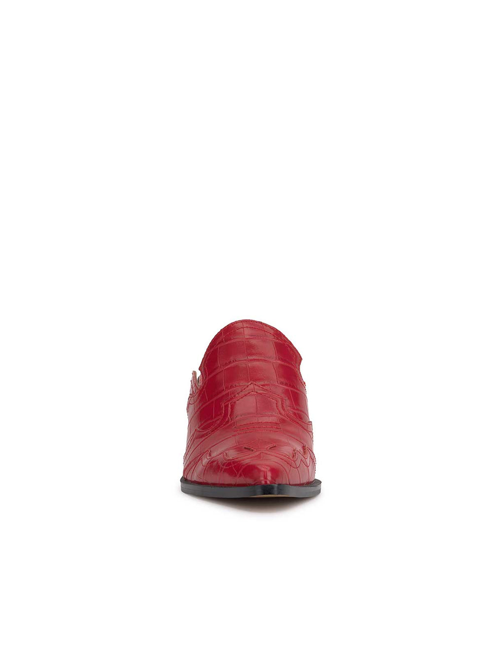 Zurina Heeled Mule - Red Muse