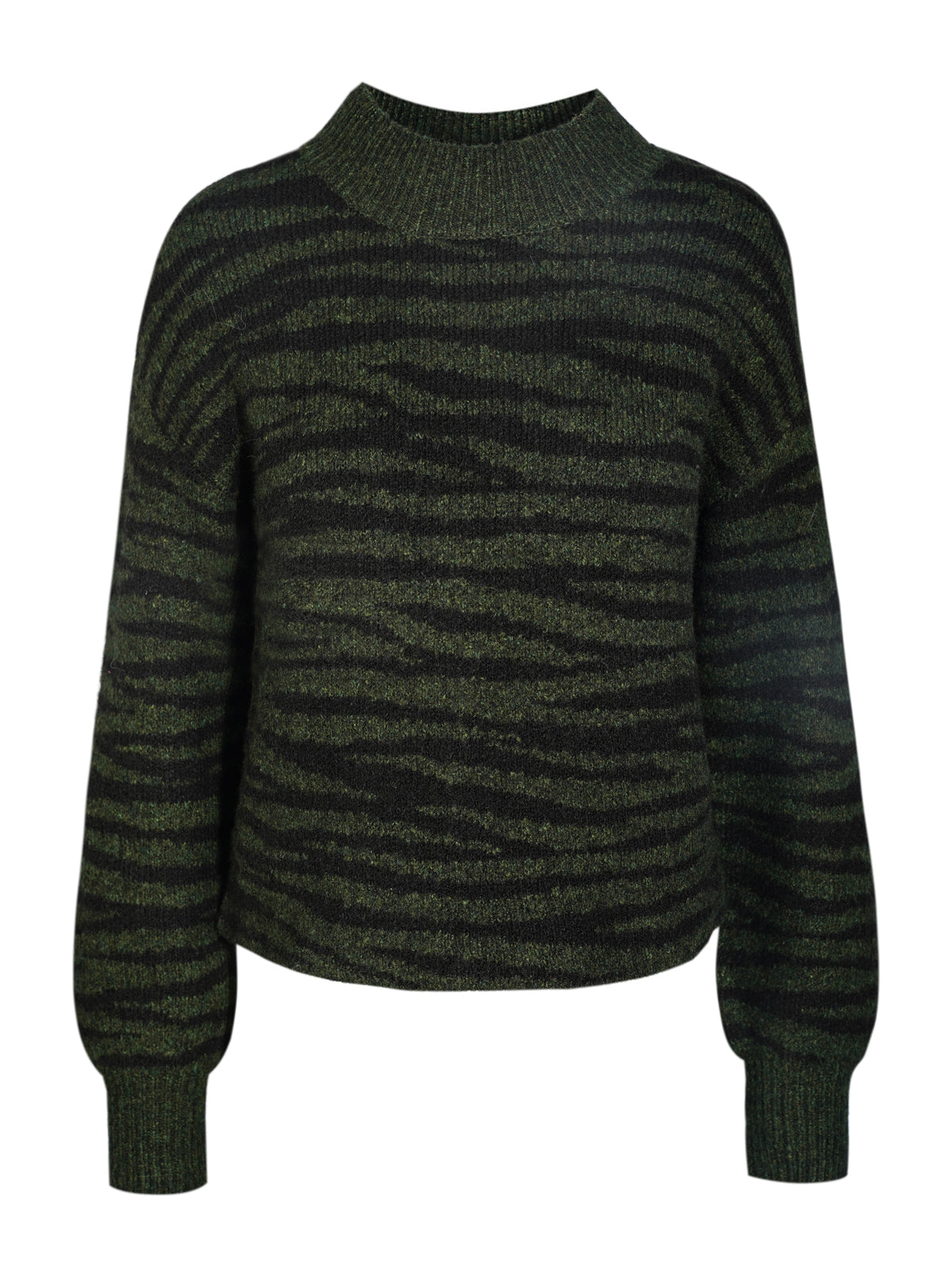 Portia Sweater - Animal Jacquard