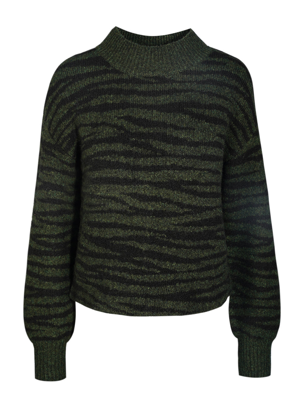 Portia Sweater - Animal Jacquard