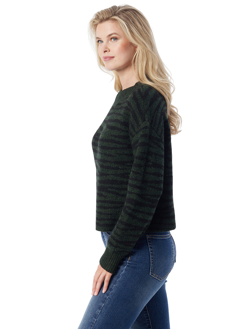 Portia Sweater - Animal Jacquard