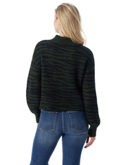 Portia Sweater - Animal Jacquard