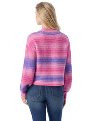 Portia Sweater - Royal Purple Combo