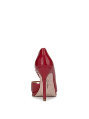 Kimli Peep Toe Pump - Red Muse