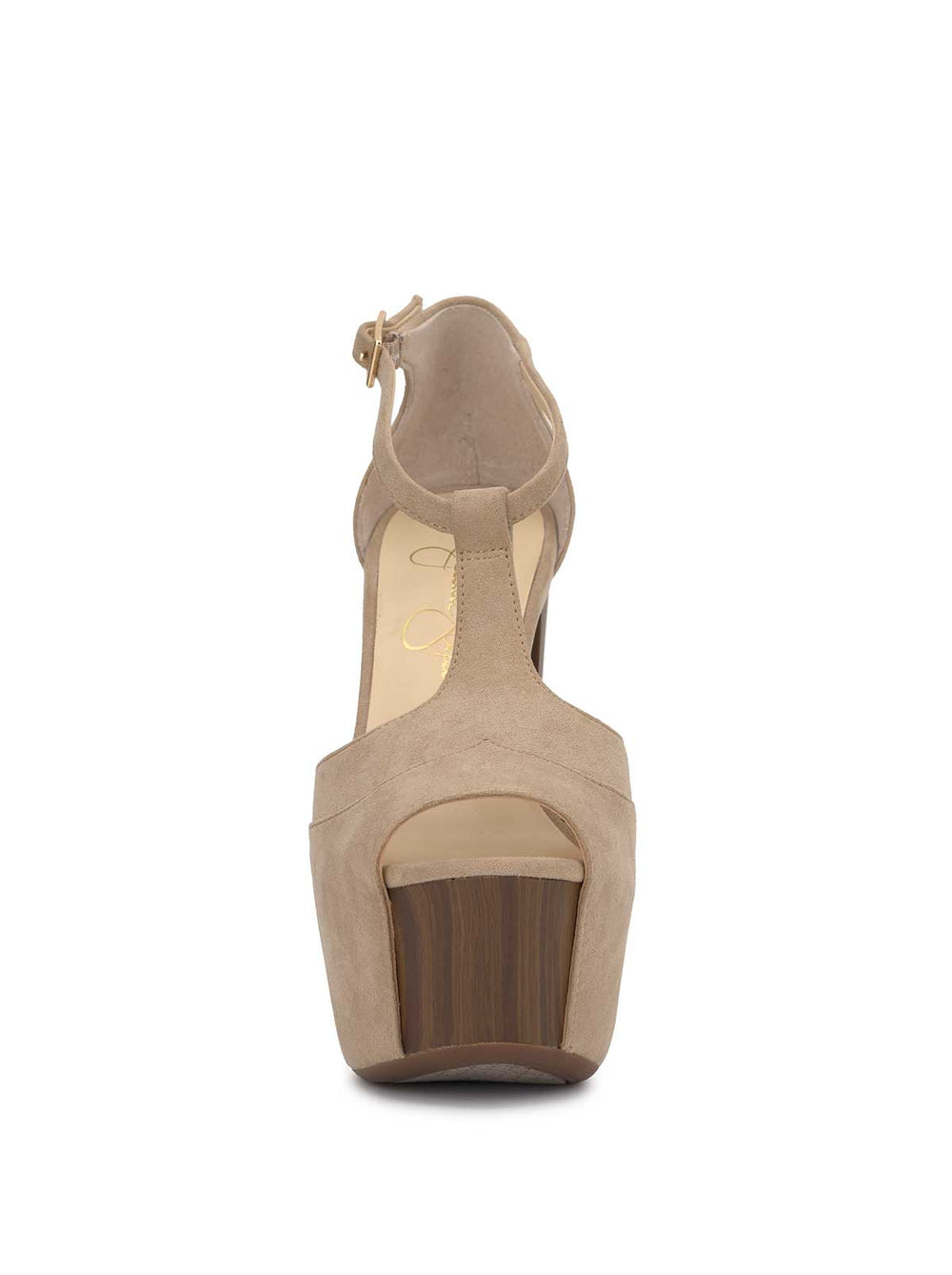 Dany T-Strap Platform Sandal - Almond
