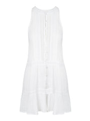 Boho Jacquard Cover Up - White