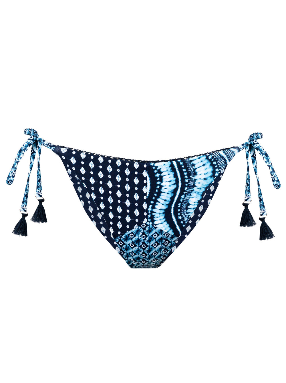 Reversible String Bikini Bottom - Shibori