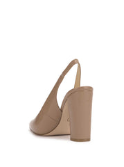 Noula Slingback Pointed Toe Pump - Chai Latte