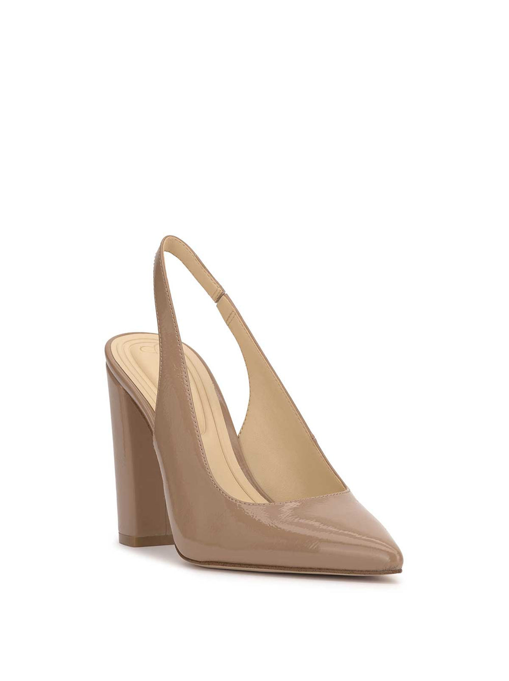 Noula Slingback Pointed Toe Pump - Chai Latte