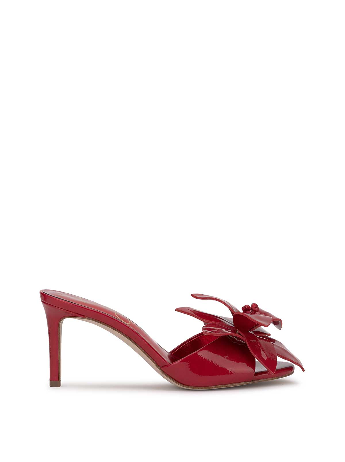 Percia Slip On Heel - Red Muse