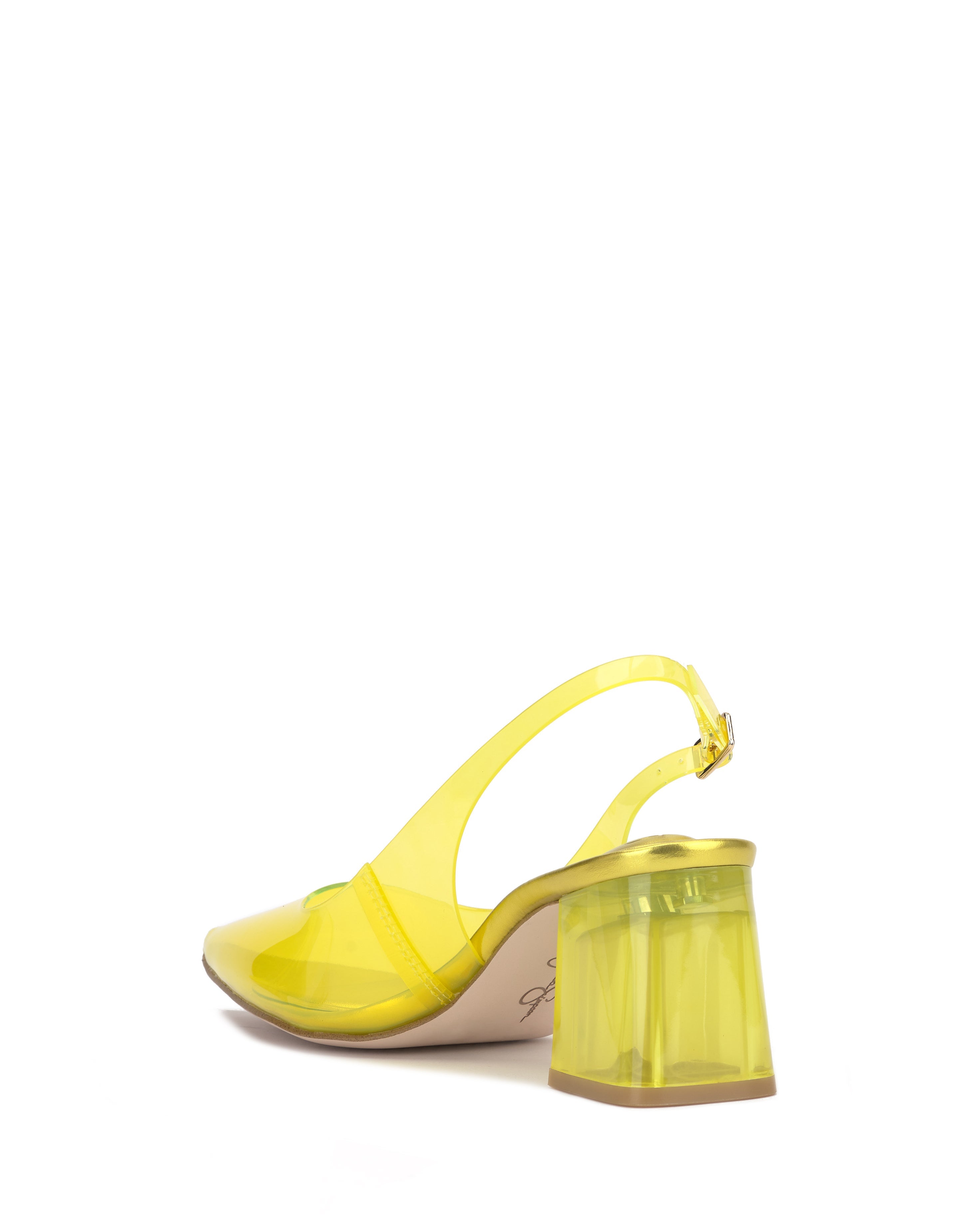 Syrina Slingback Pump - Bright Yellow