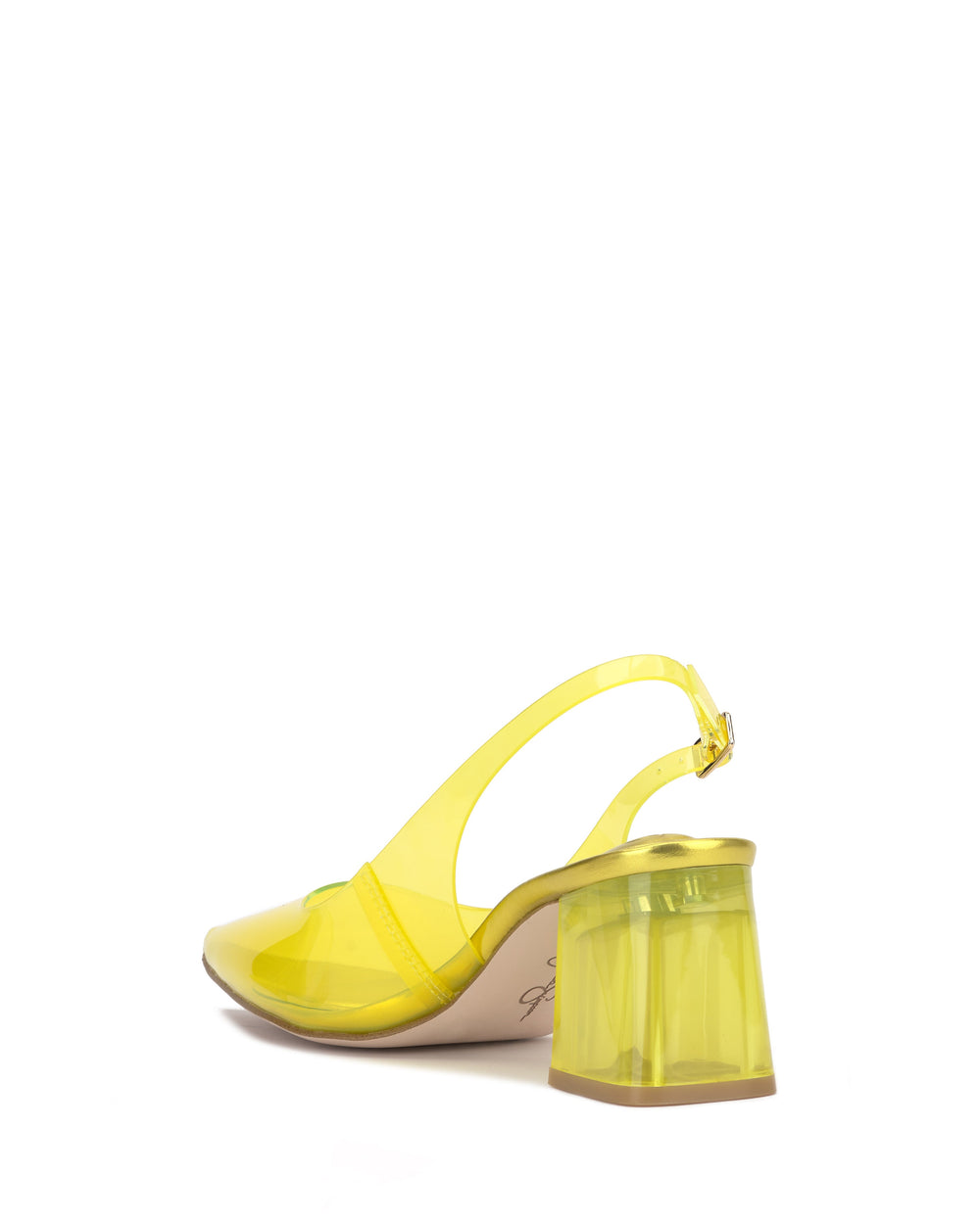 Syrina Slingback Pump - Bright Yellow