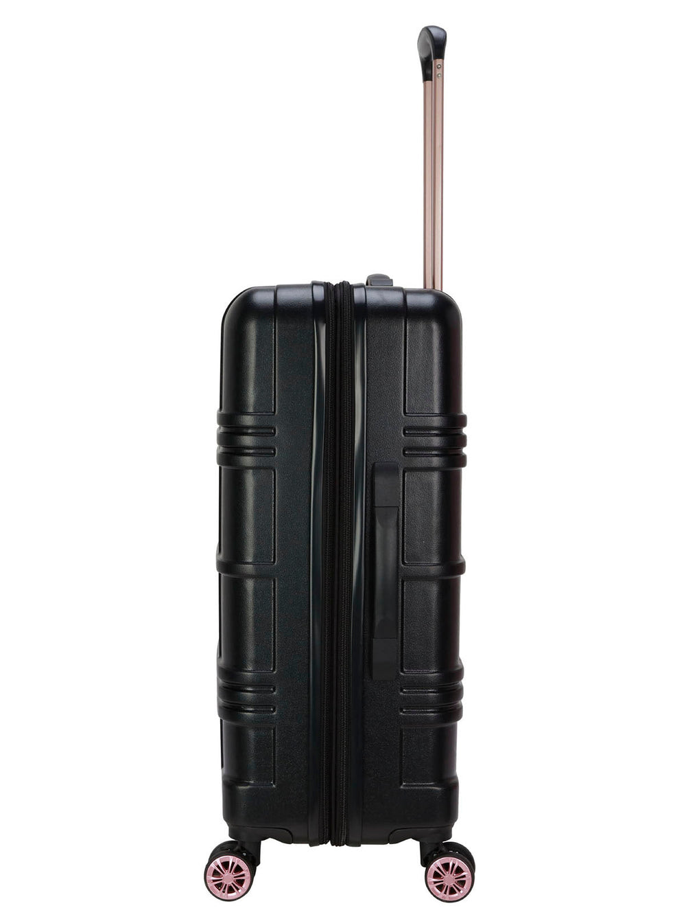 Jewel Plaid Luggage Collection - Black