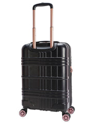 Jewel Plaid Luggage Collection - Black