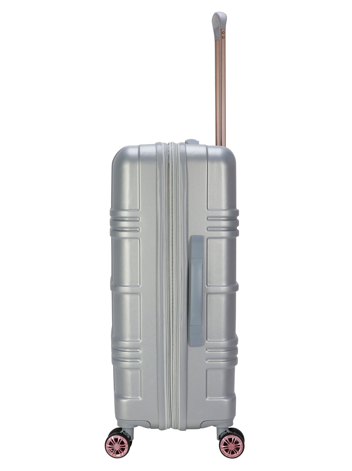 Jewel Plaid Luggage Collection - Silver