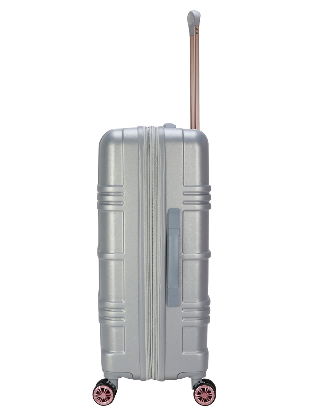 Jewel Plaid Luggage Collection - Silver