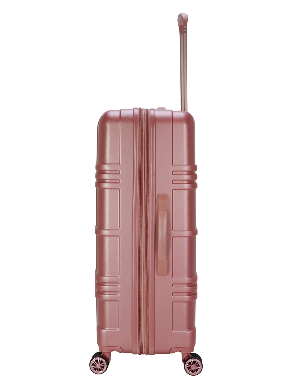Jewel Plaid Luggage Collection - Rose Gold