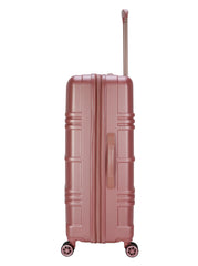Jewel Plaid Luggage Collection - Rose Gold