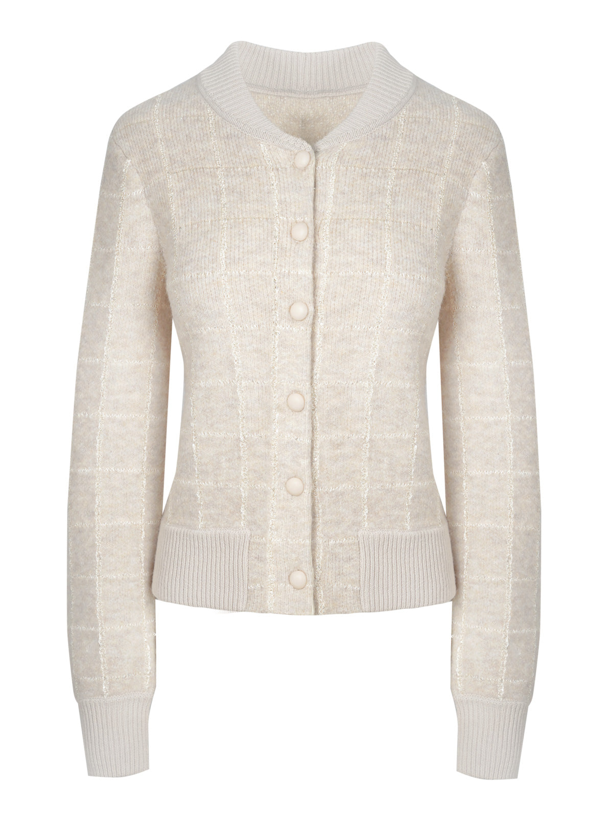 Sylviana Bomber Jacket - Natural Combo