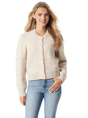 Sylviana Bomber Jacket - Natural Combo