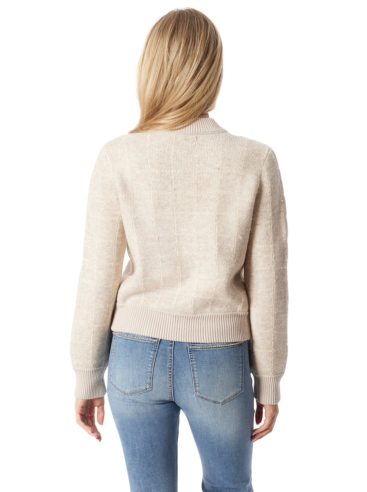 Sylviana Bomber Jacket - Natural Combo