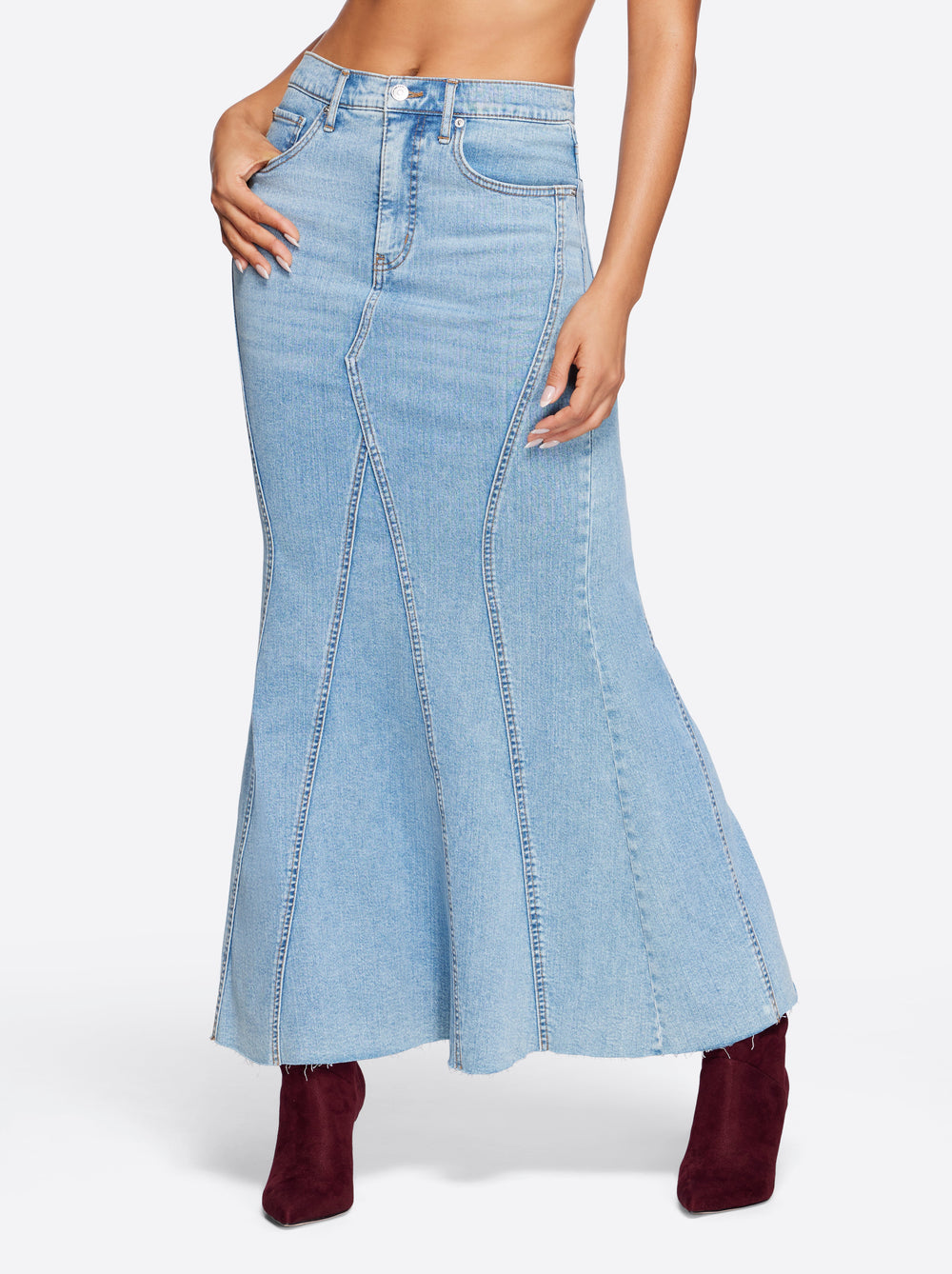 Denim Skirt - Open Book