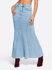 Denim Skirt - Open Book