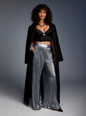 Adaeze Wide Leg Pant - Peacoat