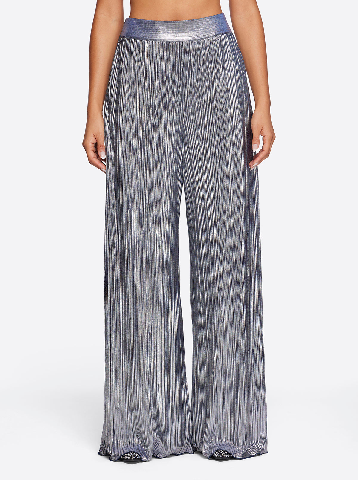 Adaeze Wide Leg Pant - Peacoat